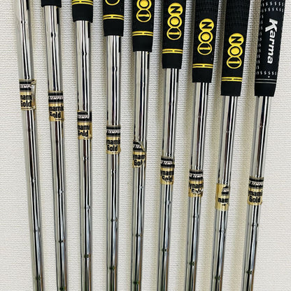 Mizuno Pro MS-203 Irons 3-PW,SW (9pc) — Dynamic Gold R — Japan Model, Used