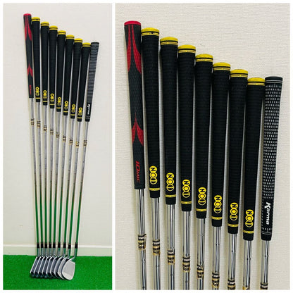 Mizuno Pro MS-203 Irons 3-PW,SW (9pc) — Dynamic Gold R — Japan Model, Used