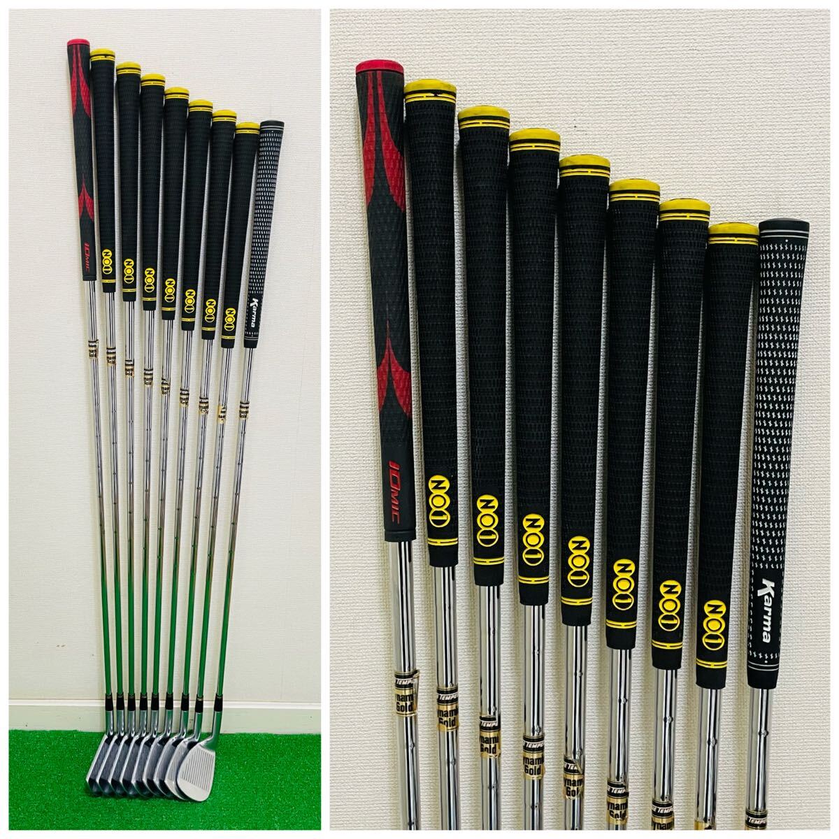 Mizuno Pro MS-203 Irons 3-PW,SW (9pc) — Dynamic Gold R — Japan Model, Used