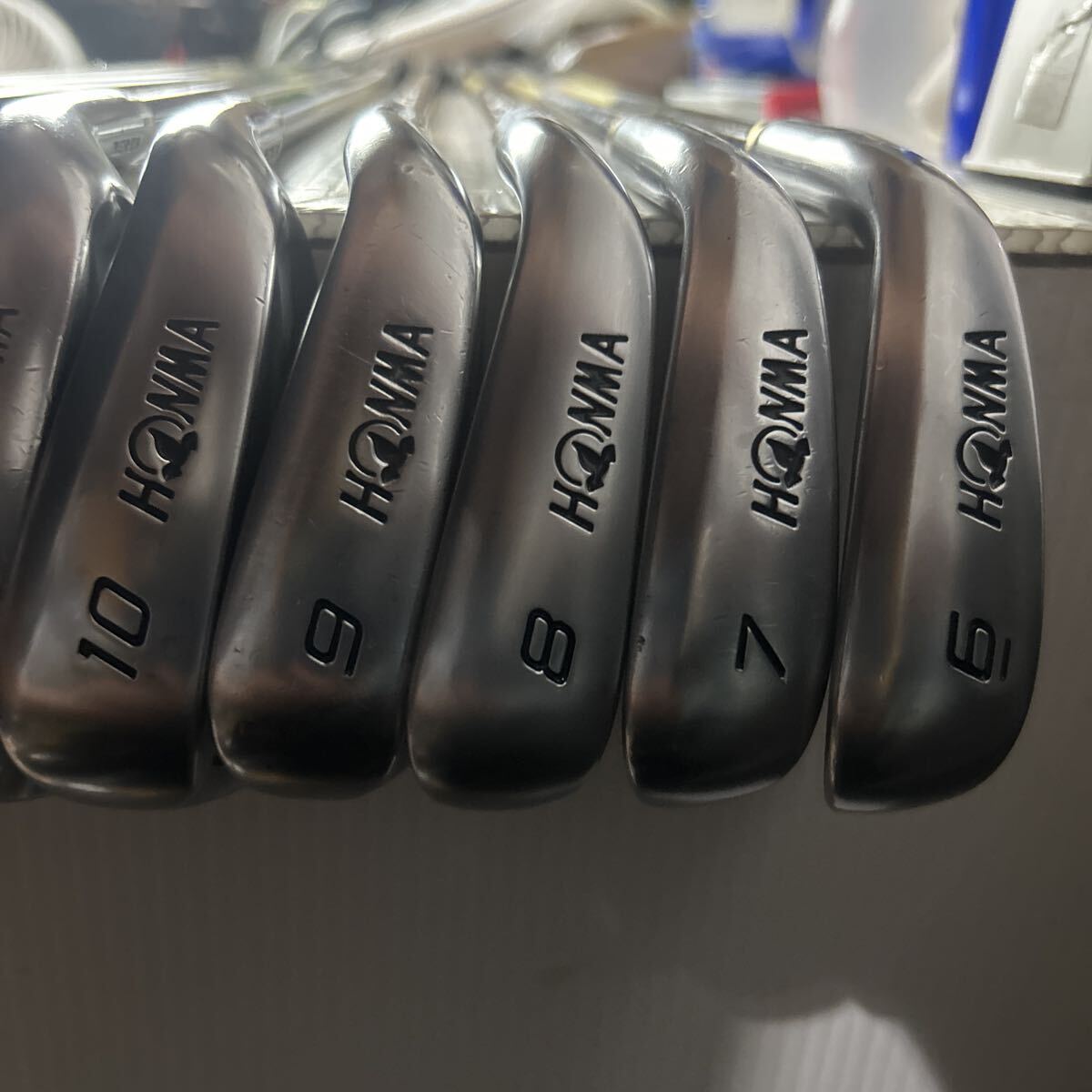 HONMA Beres IS-02 Irons 6-11,AW,SW (8pc) — ARMRQ R — Japan Model, Used