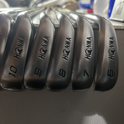 HONMA Beres IS-02 Irons 6-11,AW,SW (8pc) — ARMRQ R — Japan Model, Used