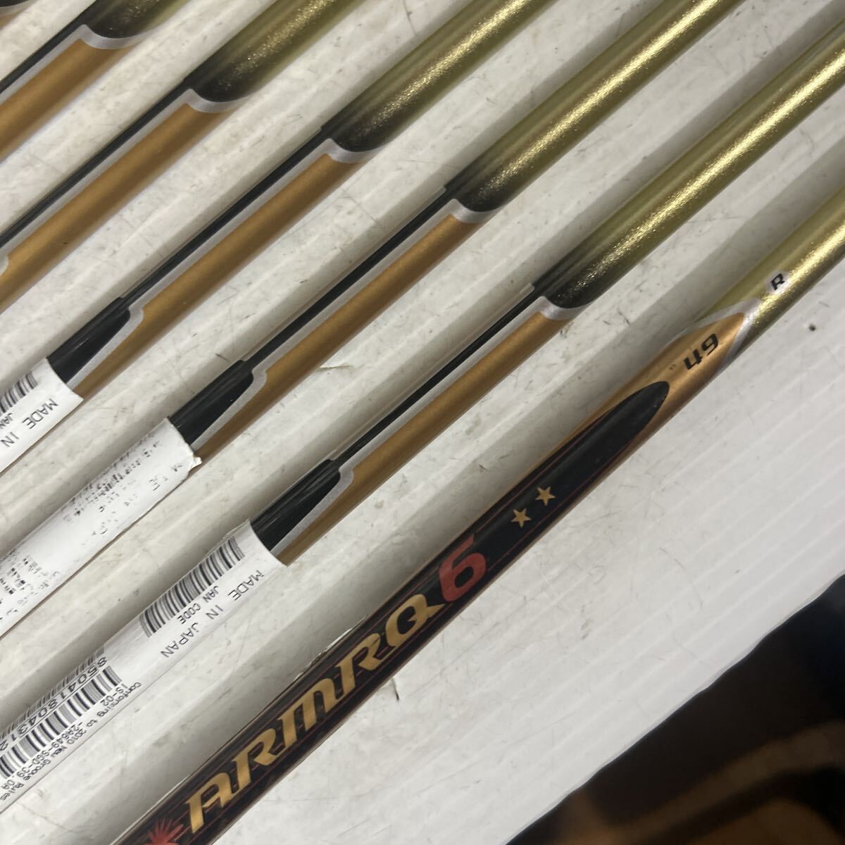 HONMA Beres IS-02 Irons 6-11,AW,SW (8pc) — ARMRQ R — Japan Model, Used