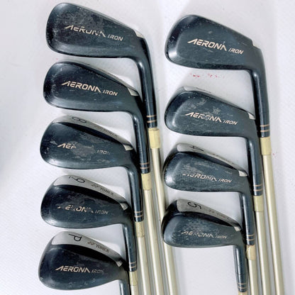 YONEX Aerona Irons 9,PW (9pc) — Japan Model, Used