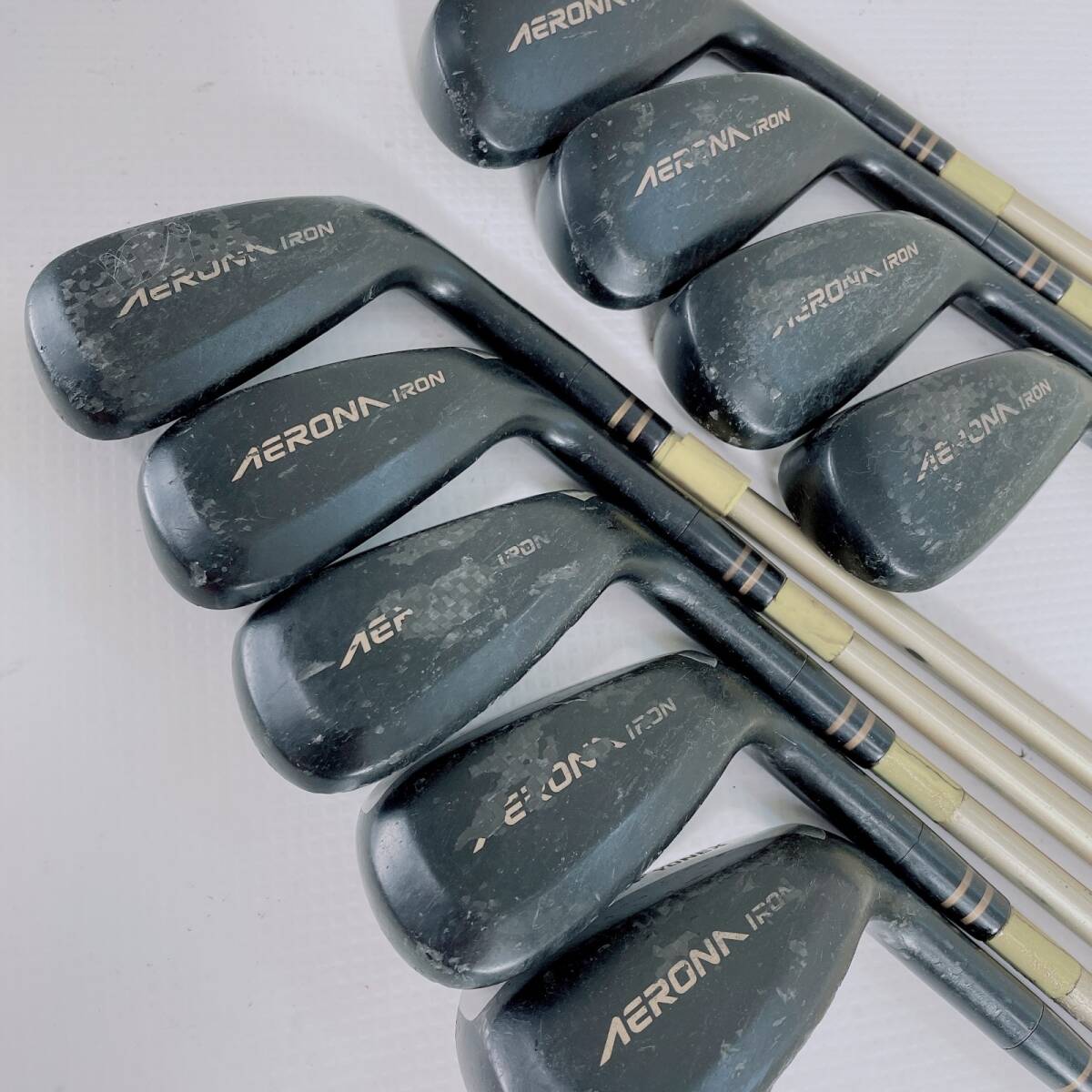 YONEX Aerona Irons 9,PW (9pc) — Japan Model, Used