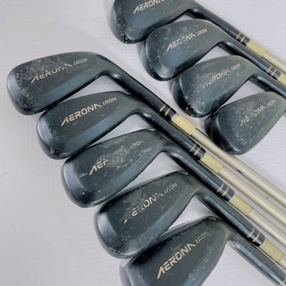 YONEX Aerona Irons 9,PW (9pc) — Japan Model, Used