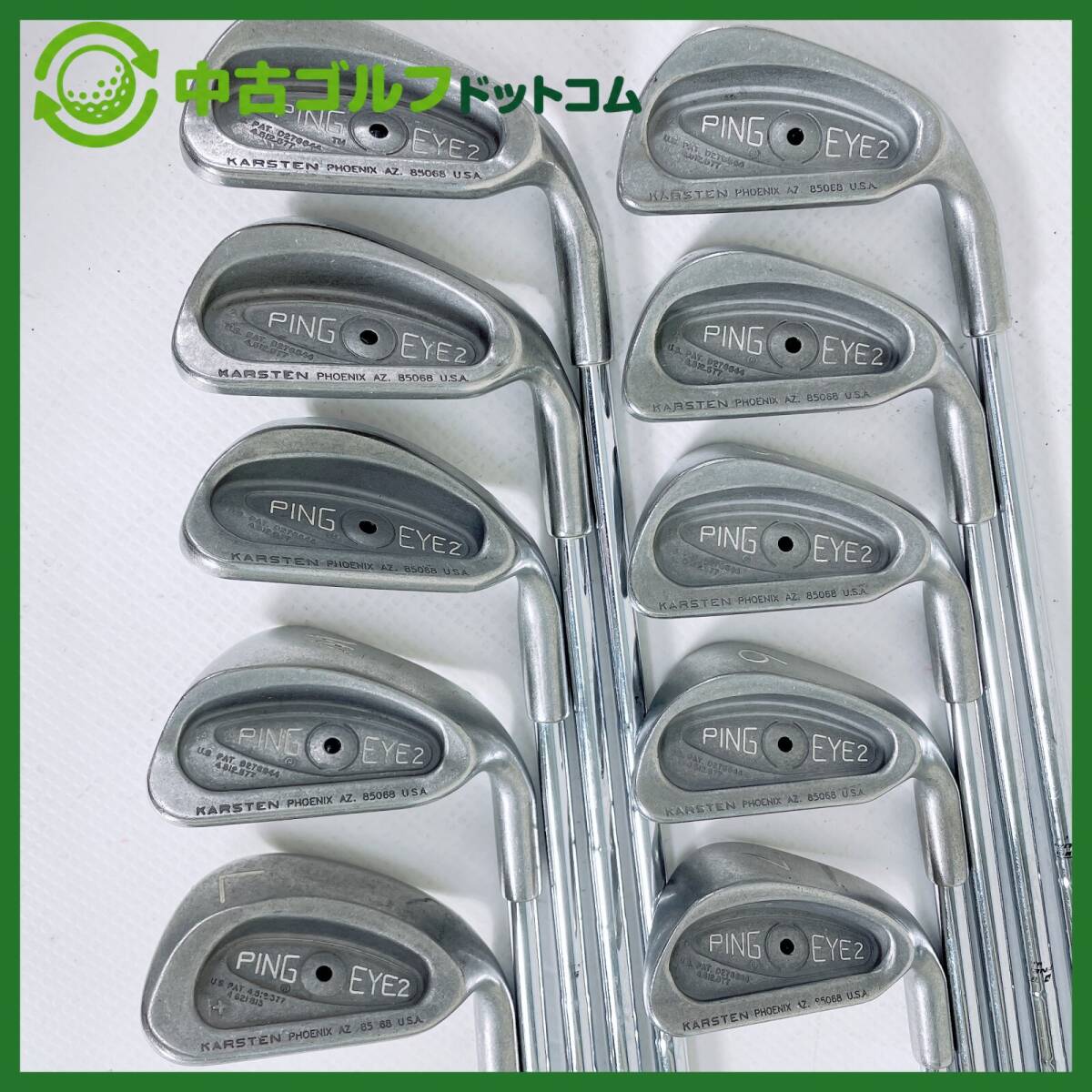 Ping EYE2 Irons (10pc) — Flex R — Japan Model, Used