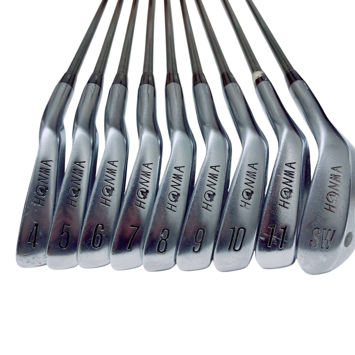 HONMA CL-606 Irons 4-11,SW (9pc) — Flex S — Japan Model, Used