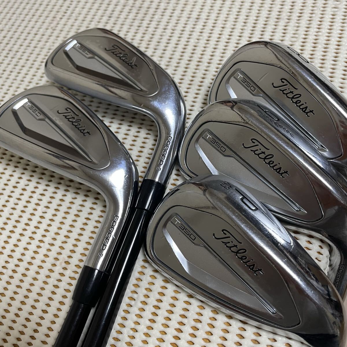 Titleist T350 Irons 6-PW (5pc) — TENSEI — Japan Model, Used