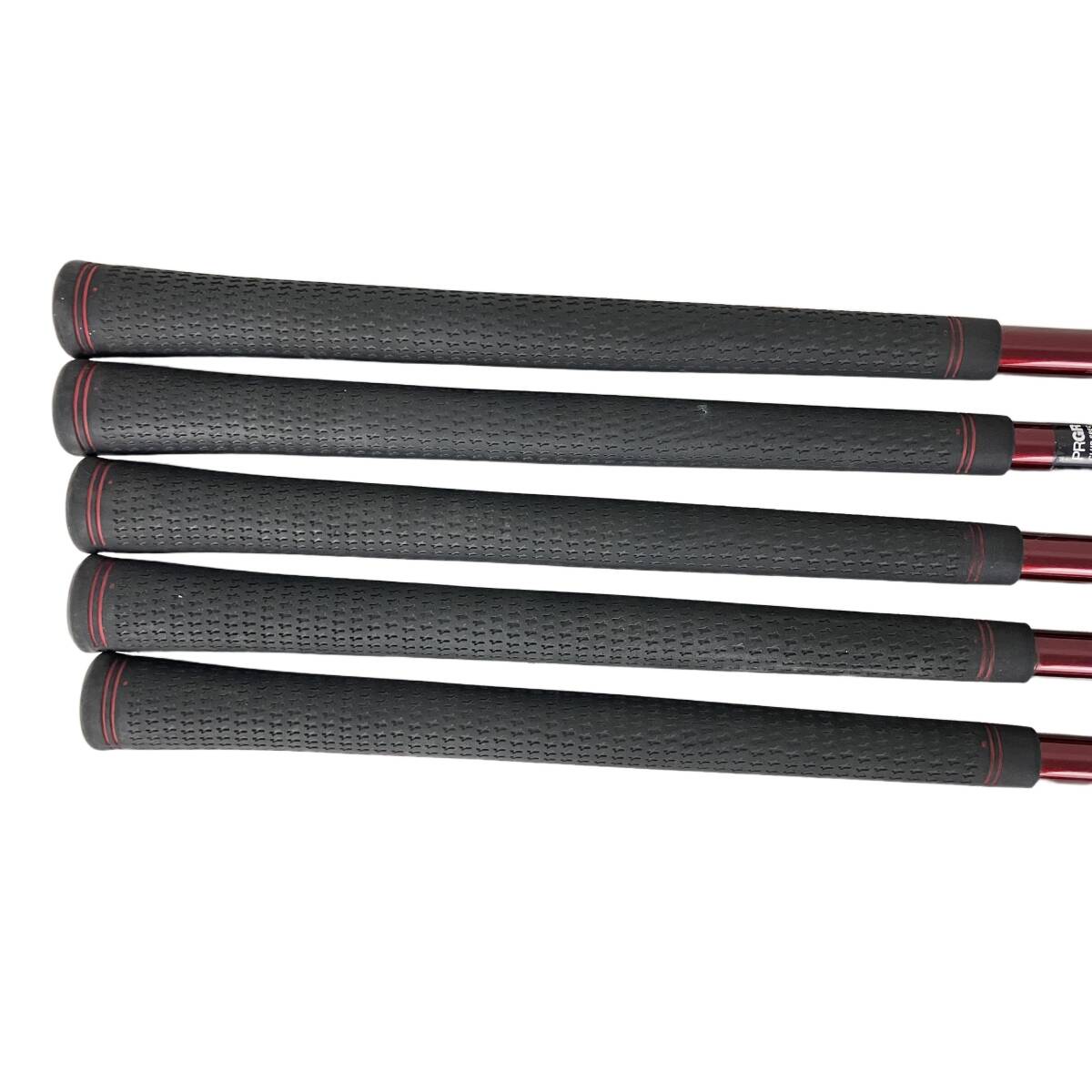 PRGR RS RED Irons 6-PW (5pc) — Speeder R — Japan Model, Used