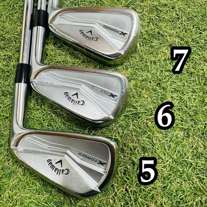 Callaway X Forged 2024 Irons (6pc) — Dynamic Gold S200 — Japan Model, Used