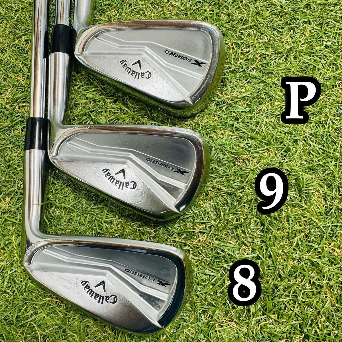 Callaway X Forged 2024 Irons (6pc) — Dynamic Gold S200 — Japan Model, Used