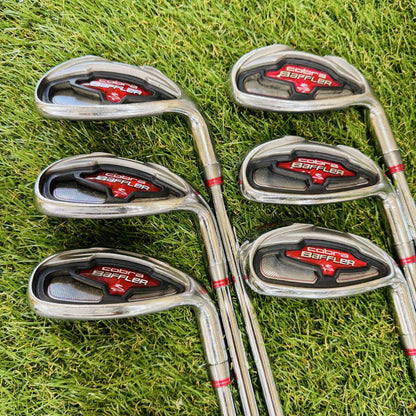 Cobra Baffler Irons pw-sw (6pc) — Flex S — Japan Model, Used