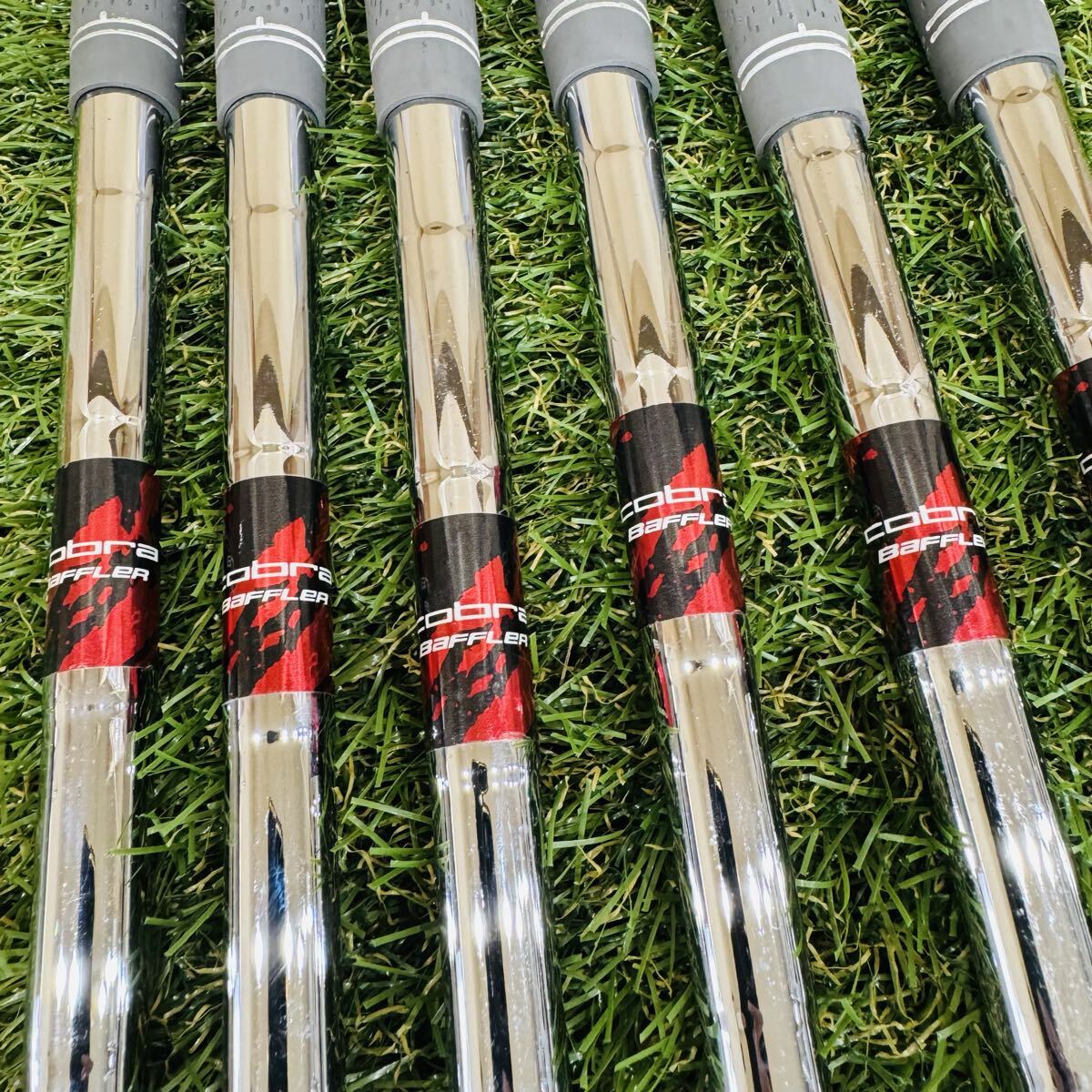 Cobra Baffler Irons pw-sw (6pc) — Flex S — Japan Model, Used