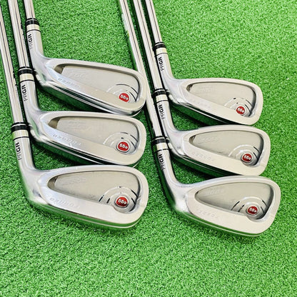 PRGR Egg PF Irons 6-AW (6pc) — NS PRO SR — Japan Model, Used