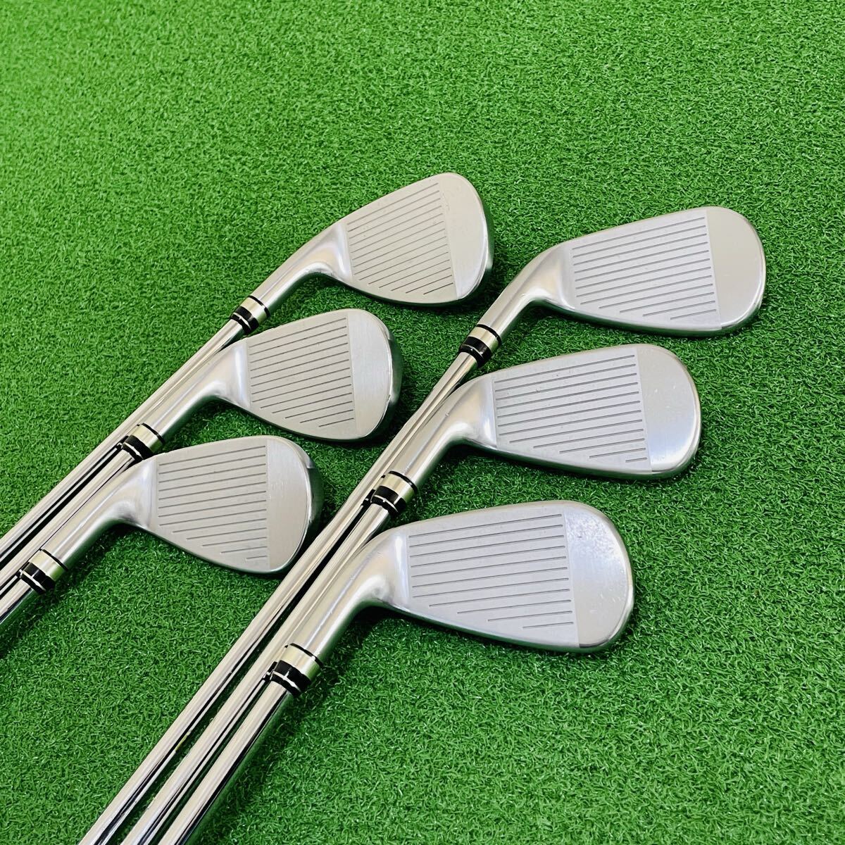 PRGR Egg PF Irons 6-AW (6pc) — NS PRO SR — Japan Model, Used