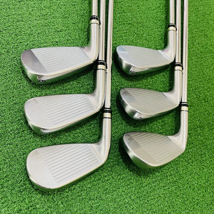 PRGR Egg PF Irons 6-AW (6pc) — NS PRO SR — Japan Model, Used