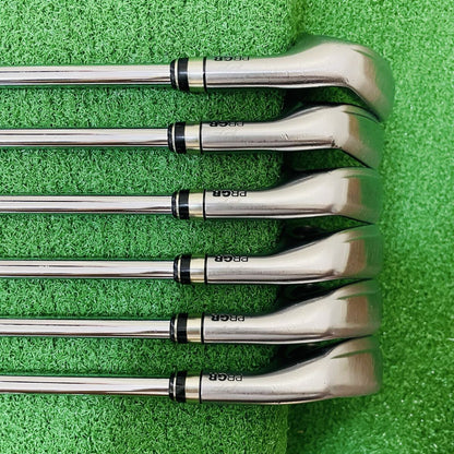PRGR Egg PF Irons 6-AW (6pc) — NS PRO SR — Japan Model, Used