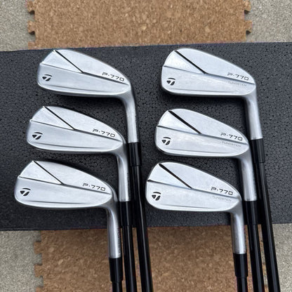 TaylorMade P770 2023 Irons 5-PW (6pc) — Diamana S — Japan Model, Used