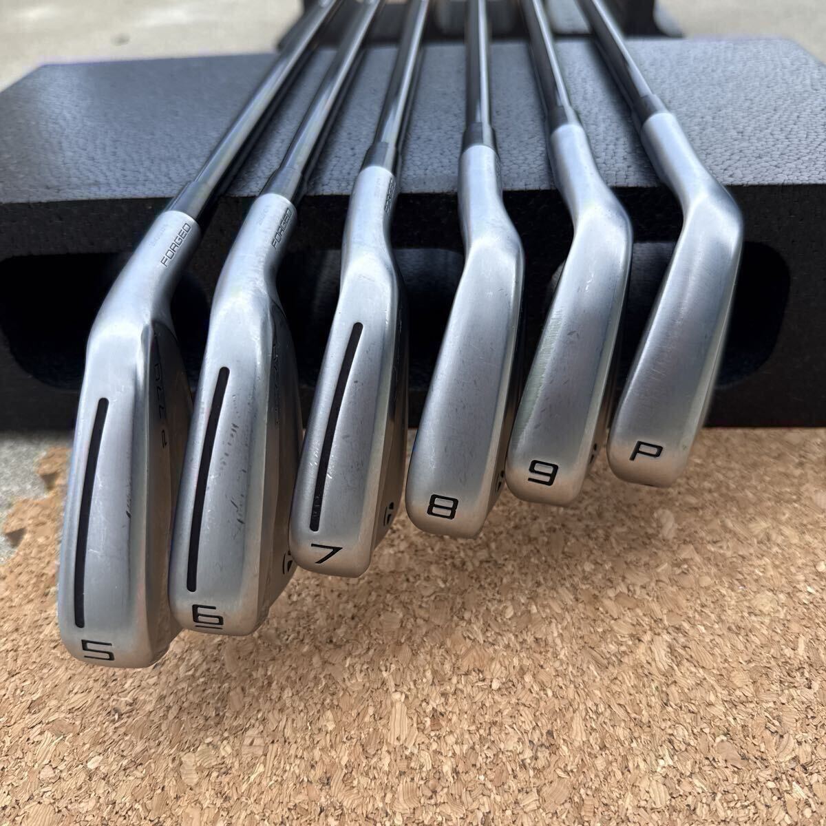 TaylorMade P770 2023 Irons 5-PW (6pc) — Diamana S — Japan Model, Used