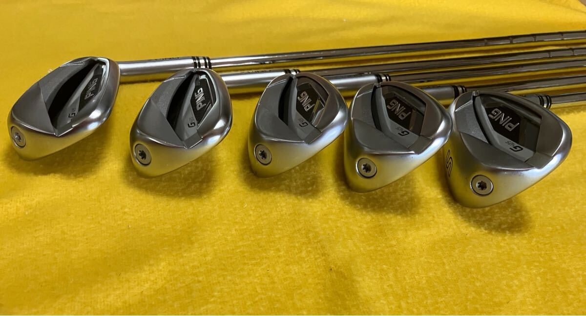 Ping G425 Irons 8-sw (6pc) — Zelos 7 S — Japan Model, Used