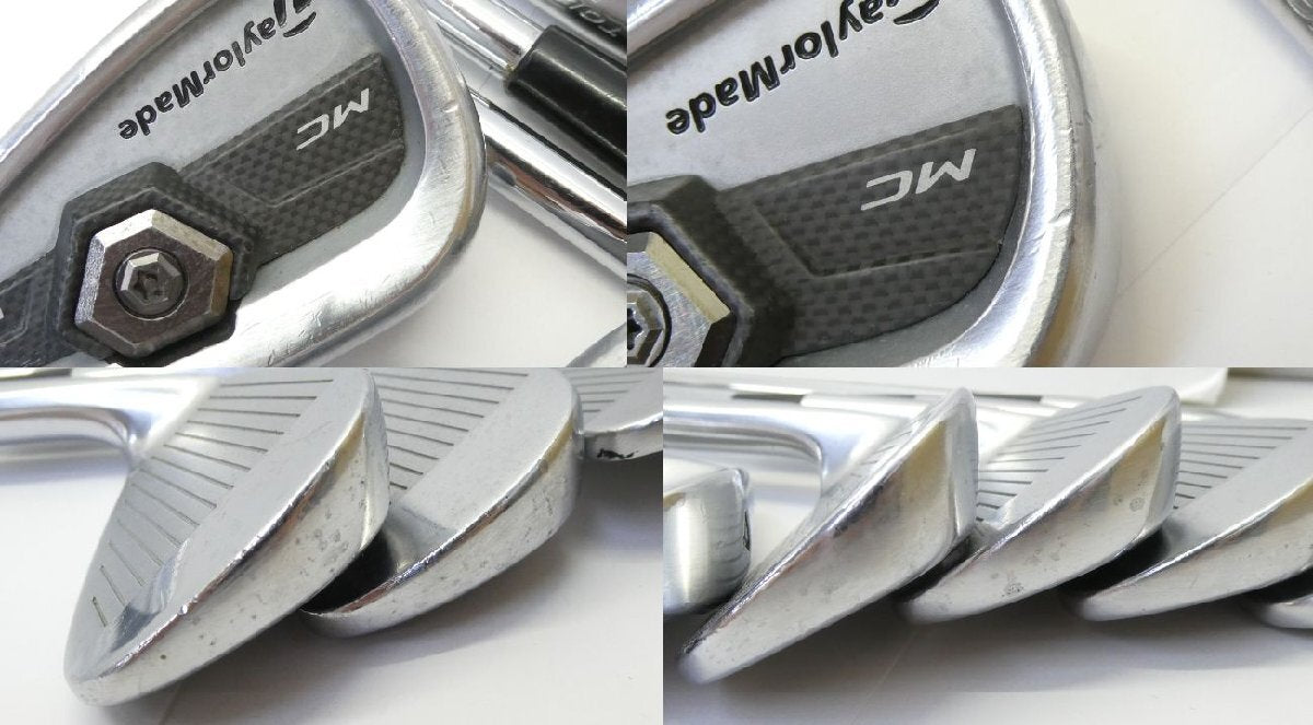 TaylorMade Tour Preferred MC Irons 4-9 (7pc) — Dynamic Gold S200 — Japan Model, Used