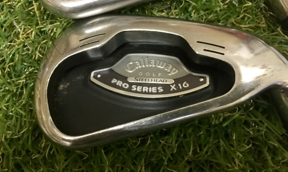 Callaway Steelhead X-16 Pro Irons 3-PW (8pc) — NS PRO — Japan Model, Used