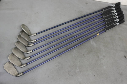Callaway Big Bertha Irons 5-PW,SW (7pc) — Flex S — Japan Model, Used