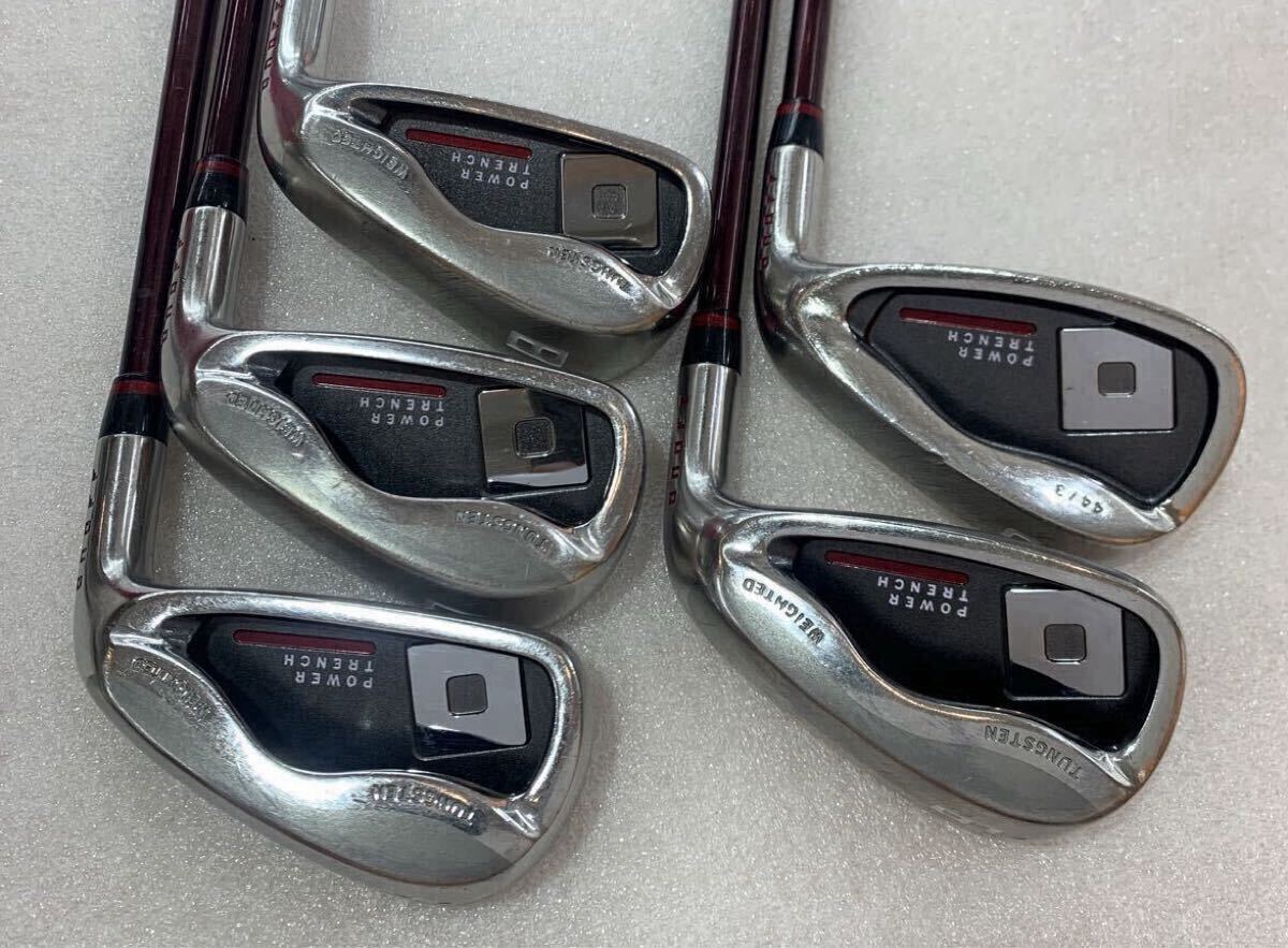 Onoff Aka Irons 6-9 (5pc) — SMOOTH KICK S — Japan Model, Used