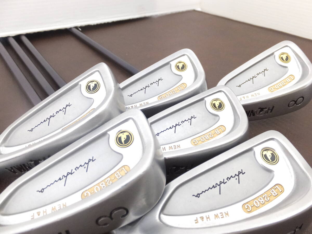 HONMA LB-280-G Irons (10pc) — Flex R — Japan Model, Used