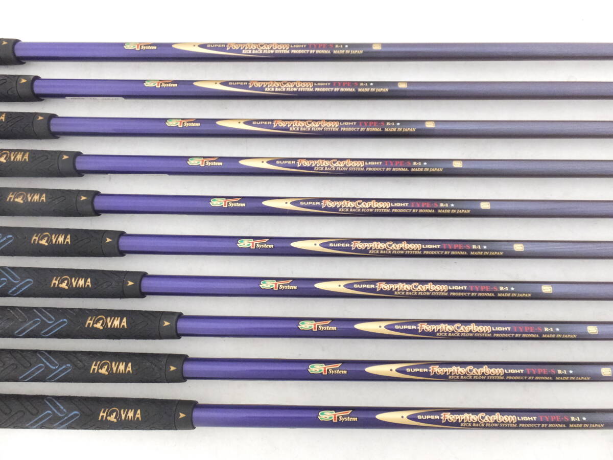 HONMA LB-280-G Irons (10pc) — Flex R — Japan Model, Used