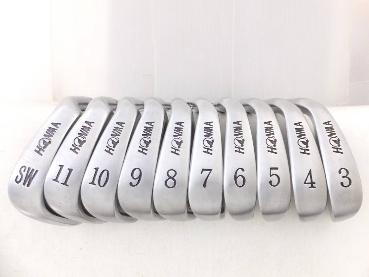 HONMA LB-280-G Irons (10pc) — Flex R — Japan Model, Used