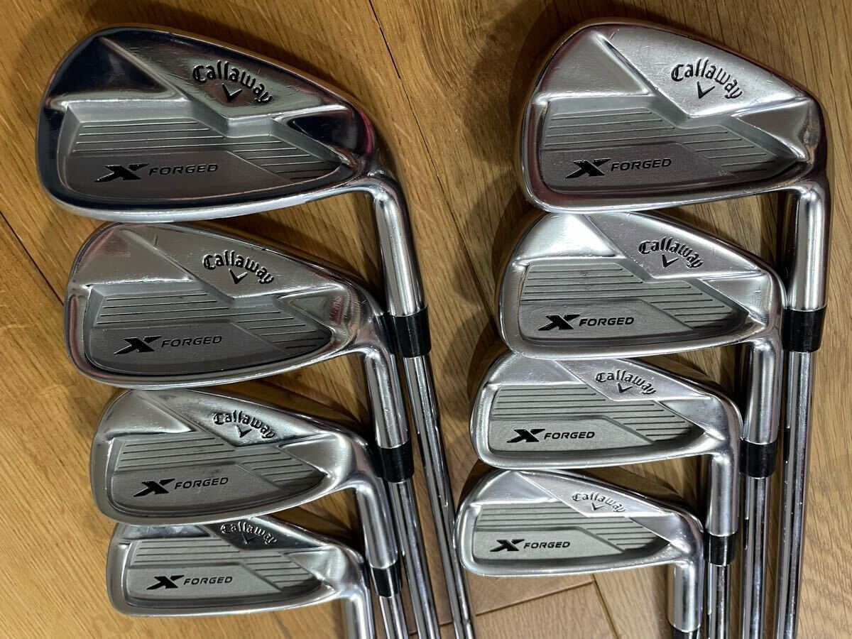 Callaway X Forged 2013 Irons (6pc) — Dynamic Gold S — Japan Model, Used