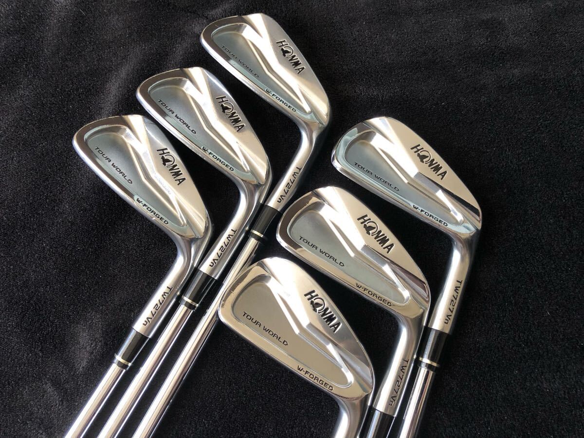 HONMA Tour World TW727Vn Irons (6pc) — Dynamic Gold S — Japan Model, Used
