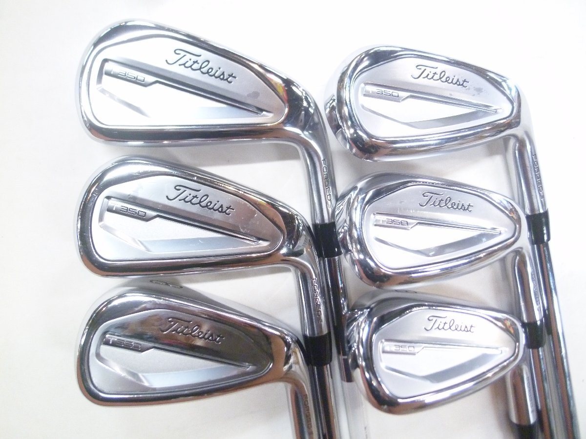 Titleist T350 2023 Irons 6-PW (6pc) — NS PRO — Japan Model, Used