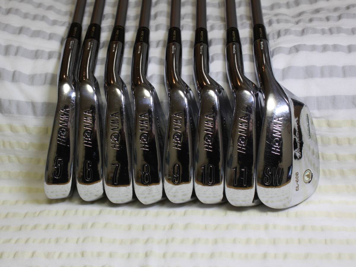 HONMA CL-608 Ladies Irons 5-11,SW (8pc) — Japan Model, Used