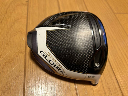 TaylorMade STEALTH Gloire Plus 9.5° Driver Head Only — Japan Model, Used