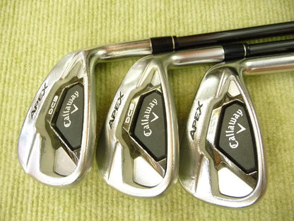 Callaway APEX DCB 2021 Irons 5-PW (6pc) — Diamana R — Japan Model, Used