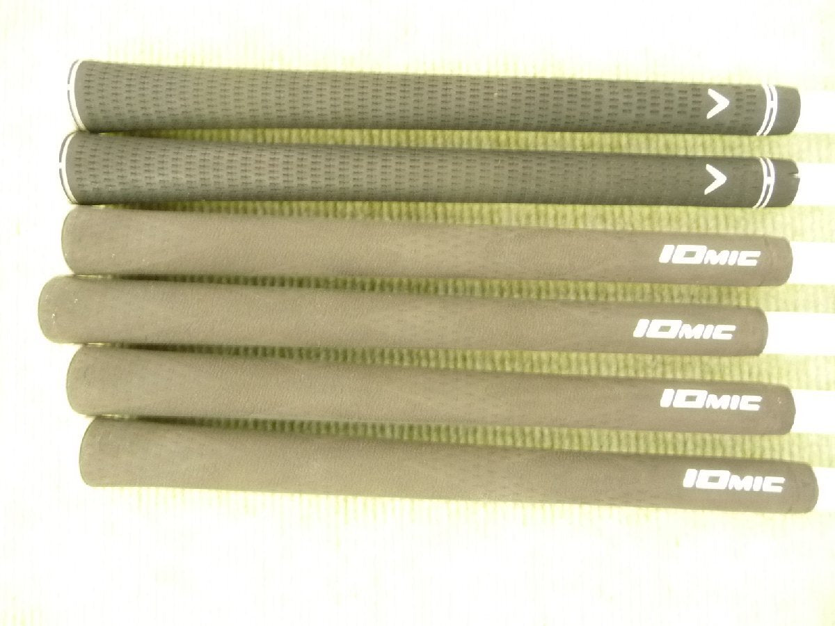 Callaway APEX DCB 2021 Irons 5-PW (6pc) — Diamana R — Japan Model, Used