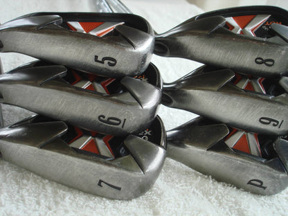 Callaway X-24 Hot Irons 5-pw (6pc) — KBS S — Japan Model, Used