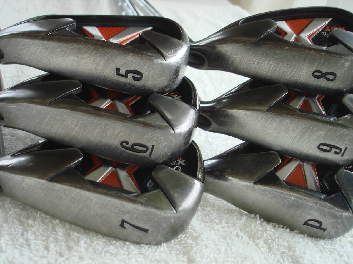Callaway X-24 Hot Irons 5-pw (6pc) — KBS S — Japan Model, Used