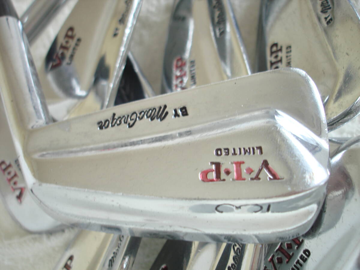 MacGregor VIP Irons 3-sw (9pc) — Japan Model, Used