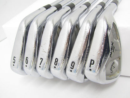 Callaway APEX PRO 2019 Irons 5-9 (6pc) — Modus3 120 S — Japan Model, Used