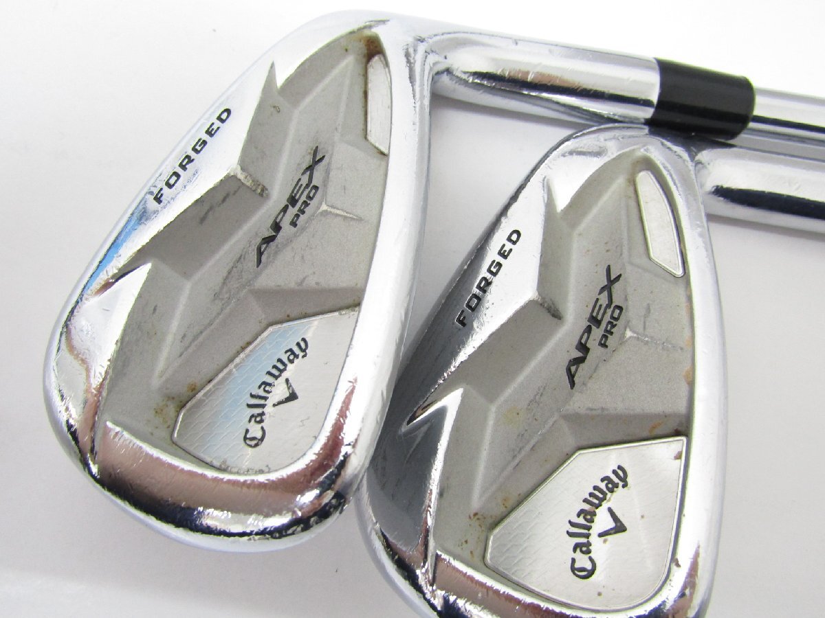 Callaway APEX PRO 2019 Irons 5-9 (6pc) — Modus3 120 S — Japan Model, Used