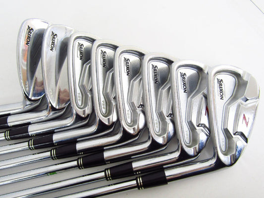 Srixon Z725 Irons 5-9 (8pc) — Dynamic Gold S200 S — Japan Model, Used