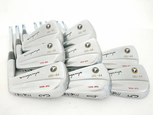HONMA PP-737 MB Tour Model Forged Irons (8pc) — Dynamic Gold S — Japan Model, Used