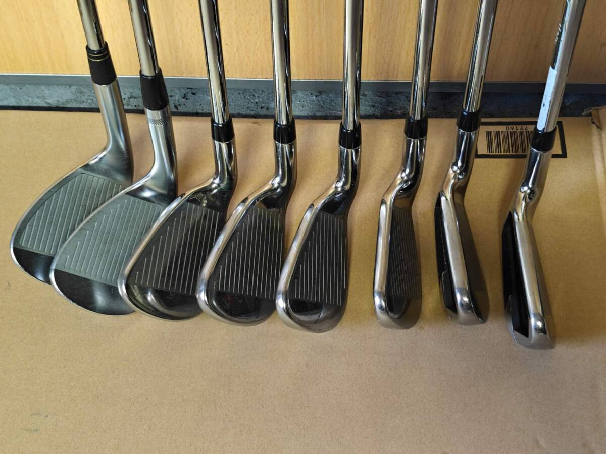 Callaway RAZR X Irons 4-6,8-PW (8pc) — Flex SR — Japan Model, Used