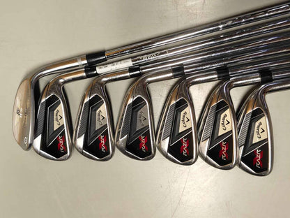 Callaway RAZR X Irons 4-6,8-PW (8pc) — Flex SR — Japan Model, Used