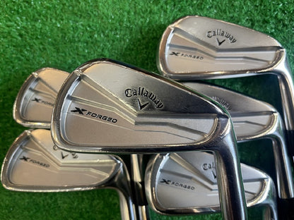 Callaway X Forged 2024 Irons 5-PW (6pc) — NS PRO 950GH S — Japan Model, Used