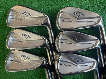 Callaway X Forged 2024 Irons 5-PW (6pc) — NS PRO 950GH S — Japan Model, Used