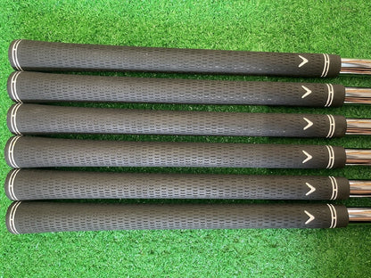 Callaway X Forged 2024 Irons 5-PW (6pc) — NS PRO 950GH S — Japan Model, Used